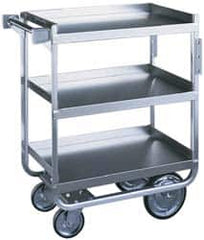 Lakeside - 650 Lb Capacity, 22-3/8" Wide x 38-5/8" Long x 37-1/8" High Standard Utility Cart - Exact Industrial Supply