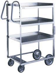 Lakeside - 700 Lb Capacity, 18-5/8" Wide x 35-3/8" Long x 43" High Ergonomic Utility Cart - Exact Industrial Supply