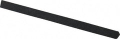 Value Collection - Three Square, Silicon Carbide, Toolroom Finishing Stick - 4" Long x 1/4" Wide, Medium Grade - Exact Industrial Supply