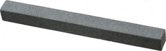 Value Collection - Square, Aluminum Oxide, Toolroom Finishing Stick - 4" Long x 3/8" Wide x 3/8" Thick, Coarse Grade - Exact Industrial Supply