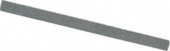 Value Collection - Three Square, Aluminum Oxide, Toolroom Finishing Stick - 4" Long x 1/4" Wide, Medium Grade - Exact Industrial Supply