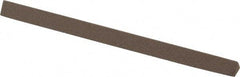 Value Collection - Three Square, Aluminum Oxide, Toolroom Finishing Stick - 4" Long x 1/4" Wide, Fine Grade - Exact Industrial Supply