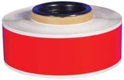 NMC - 984" Long, Red Vinyl Tape - For UDO LP400 Label Printer - Exact Industrial Supply