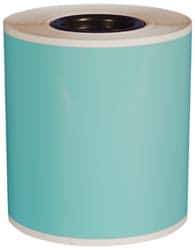 NMC - 984" Long, Light Blue Vinyl Tape - For UDO LP400 Label Printer - Exact Industrial Supply