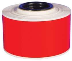 NMC - 984" Long, Red Vinyl Tape - For UDO LP400 Label Printer - Exact Industrial Supply