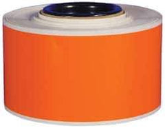 NMC - 984" Long, Orange Vinyl Tape - For UDO LP400 Label Printer - Exact Industrial Supply