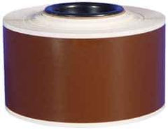 NMC - 984" Long, Brown Vinyl Tape - For UDO LP400 Label Printer - Exact Industrial Supply