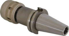 Collis Tool - CAT40 Taper Shank, 3/4" Hole Diam x 2.37" Nose Diam Milling Chuck - 3.7" Projection, 0.0002" TIR, Through-Spindle Coolant, - Exact Industrial Supply