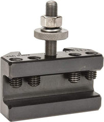 Aloris - Series BXA, #1X Turning & Facing Tool Post Holder - 10 to 15" Lathe Swing, 1-3/4" OAH, 3/4" Max Tool Cutting Size, 1-3/16" Centerline Height - Exact Industrial Supply