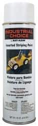 Rust-Oleum - 18 fl oz White Striping Paint - 150' Coverage at 4" Wide, Solvent-Based Formula - Exact Industrial Supply