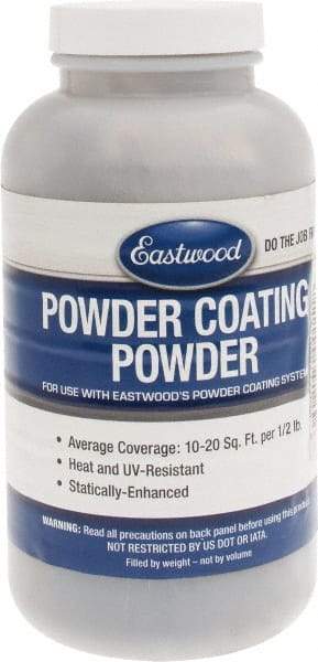 Made in USA - 8 oz Cast Iron Paint Powder Coating - Polyurethane, 10 Sq Ft Coverage - Exact Industrial Supply