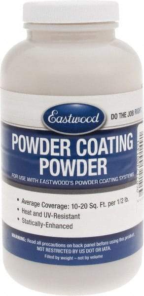 Made in USA - 8 oz Gold Paint Powder Coating - Polyurethane, 10 Sq Ft Coverage - Exact Industrial Supply