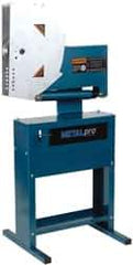 Metalpro - 1/2 to 1-1/2 Inch Pipe Capacity, 180 Inch Bend Radius, Hydraulic Power Tubing Bender - 180° Bending Angle, 2 Inch Square Tube Capacity, 110 Voltage - Exact Industrial Supply