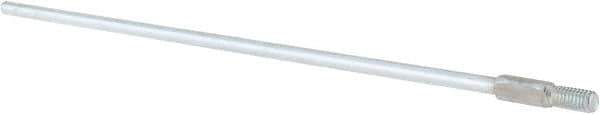 Value Collection - 12" Long x 1/4" Rod Diam, Tube Brush Extension Rod - 5/16-18 Male Thread - Exact Industrial Supply