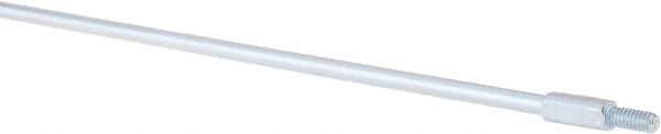 Value Collection - 24" Long x 1/4" Rod Diam, Tube Brush Extension Rod - 1/4-20 Male Thread - Exact Industrial Supply