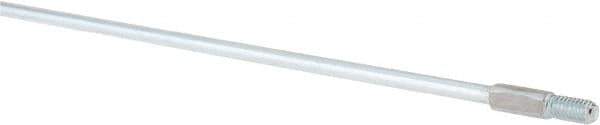 Value Collection - 24" Long x 1/4" Rod Diam, Tube Brush Extension Rod - 5/16-18 Male Thread - Exact Industrial Supply