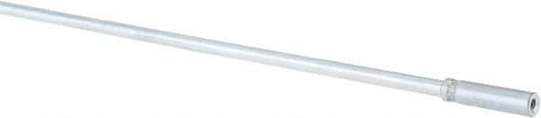 Value Collection - 36" Long x 1/4" Rod Diam, Tube Brush Extension Rod - 3/16-24 Female Thread - Exact Industrial Supply
