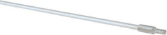 Value Collection - 36" Long x 1/4" Rod Diam, Tube Brush Extension Rod - 1/4-20 Male Thread - Exact Industrial Supply