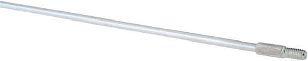 Value Collection - 36" Long x 1/4" Rod Diam, Tube Brush Extension Rod - 5/16-18 Male Thread - Exact Industrial Supply