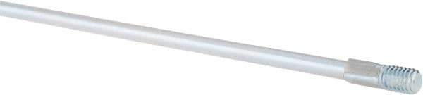 Value Collection - 36" Long x 3/8" Rod Diam, Tube Brush Extension Rod - 1/2-12 Male Thread - Exact Industrial Supply