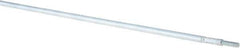 Value Collection - 48" Long x 1/4" Rod Diam, Tube Brush Extension Rod - 3/16-24 Male Thread - Exact Industrial Supply