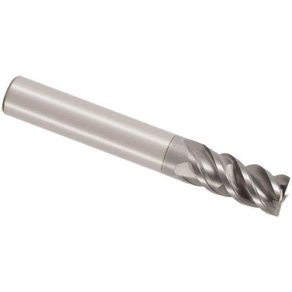 Seco - 20mm, 4 Flute, Single End, Solid Carbide, Corner Chamfer End Mill - 100mm OAL, 48° Helix, Right Hand Flute, 42mm LOC, Right Hand Cut - Exact Industrial Supply