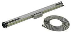 Mitutoyo - 56" Max Measuring Range, 1 µm Resolution, 63" Scale Length, Electromagnetic DRO Linear Scale - 7 µm Accuracy, IP67, 5,000' Cable Length, 0 to 45°C, Series AT715 - Exact Industrial Supply