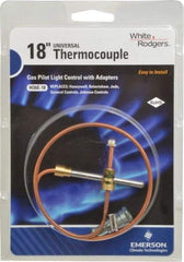 White-Rodgers - 18" Lead Length Universal Replacement HVAC Thermocouple - Universal Connection - Exact Industrial Supply