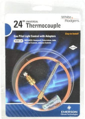 White-Rodgers - 24" Lead Length Universal Replacement HVAC Thermocouple - Universal Connection - Exact Industrial Supply