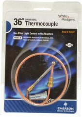 White-Rodgers - 36" Lead Length Universal Replacement HVAC Thermocouple - Universal Connection - Exact Industrial Supply