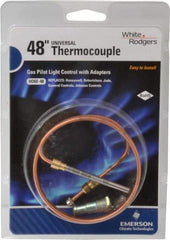 White-Rodgers - 48" Lead Length Universal Replacement HVAC Thermocouple - Universal Connection - Exact Industrial Supply
