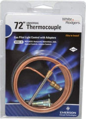 White-Rodgers - 72" Lead Length Universal Replacement HVAC Thermocouple - Universal Connection - Exact Industrial Supply