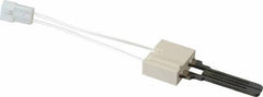White-Rodgers - 120 VAC, 5 Amp, Two Terminal Receptacle with .093" Male Pins Connection, Silicon Carbide Hot Surface Ignitor - 9" Lead Length, For Use with Gas Burner - Exact Industrial Supply