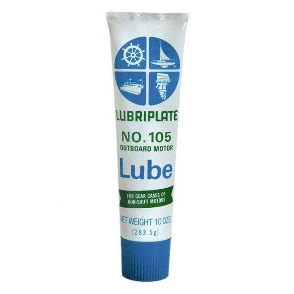 Lubriplate - 10 oz Tube Calcium General Purpose Grease - Off White, 150°F Max Temp, NLGIG 0, - Exact Industrial Supply