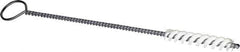 Brush Research Mfg. - 2" Long x 5/16" Diam Nylon Hole Cleaning Brush - 8" OAL, 0.008" Filament Diam, 1/8" Shank Diam - Exact Industrial Supply