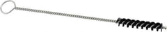 Brush Research Mfg. - 2-1/2" Long x 7/16" Diam Nylon Hole Cleaning Brush - 10" OAL, 0.01" Filament Diam, 0.168" Shank Diam - Exact Industrial Supply