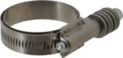 IDEAL TRIDON - Steel Auto-Adjustable Worm Drive Clamp - 5/8" Wide x 5/8" Thick, 1-1/4" Hose, 1-1/4 to 2-1/8" Diam - Exact Industrial Supply