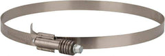 IDEAL TRIDON - Steel Auto-Adjustable Worm Drive Clamp - 5/8" Wide x 5/8" Thick, 8-1/4" Hose, 8-1/4 to 9-1/8" Diam - Exact Industrial Supply