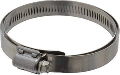 IDEAL TRIDON - SAE Size 104, 4-1/8 to 7" Diam, Stainless Steel MS Series MIL-Spec Worm Drive Clamp - 1/2" Wide, Material Grade 300 SERIES, Series MS Mil Spec - Exact Industrial Supply