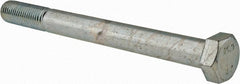 Hex Head Cap Screw: M24 x 3.00 x 250 mm, Grade 10.9 Steel, Zinc-Plated Partially Threaded, 36 mm Hex, DIN 931