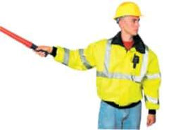 OccuNomix - Size S General Purpose & High Visibility Jacket - Yellow, Polyester, Zipper, Snaps Closure, 35 to 37" Chest - Exact Industrial Supply