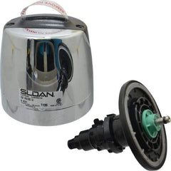 Sloan Valve Co. - 1.0 GPF Plastic Flushometer - Battery Powered - Exact Industrial Supply