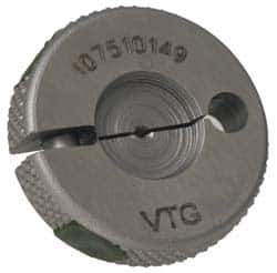 Vermont Gage - M3.0x0.5 Go Single Ring Thread Gage - Class 6G, Tool Steel, NIST Traceability Certification Included - Exact Industrial Supply