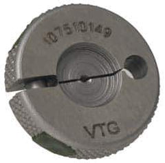 Vermont Gage - 1-1/8 - 12 Go Single Ring Thread Gage - Class 3A, Tool Steel - Exact Industrial Supply