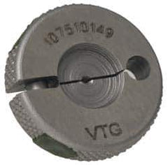 Vermont Gage - M4.0x0.7 No Go Single Ring Thread Gage - Class 6G, Tool Steel, NIST Traceability Certification Included - Exact Industrial Supply