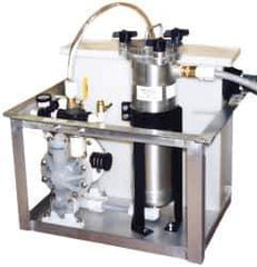 Made in USA - 40 to 125°F Max, Oil Separator/Filter - 100 GPH Oil Removal Capacity - Exact Industrial Supply