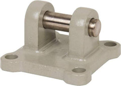 SMC PNEUMATICS - Air Cylinder Double Clevis - For 1-1/2" Air Cylinders, Use with NCQ2 Air Cylinders - Exact Industrial Supply