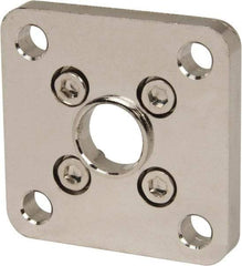 SMC PNEUMATICS - Air Cylinder Flange Mount - For 1-1/4" Air Cylinders, Use with NCGF/G - Exact Industrial Supply