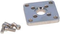 SMC PNEUMATICS - Air Cylinder Flange Mount - For 1-1/2" Air Cylinders, Use with NCGF/G - Exact Industrial Supply