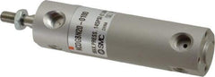 SMC PNEUMATICS - 3/4" Bore Double Acting Air Cylinder - 1/8 Port, 1/4-28 Rod Thread, 140 Max psi, 40 to 140°F - Exact Industrial Supply